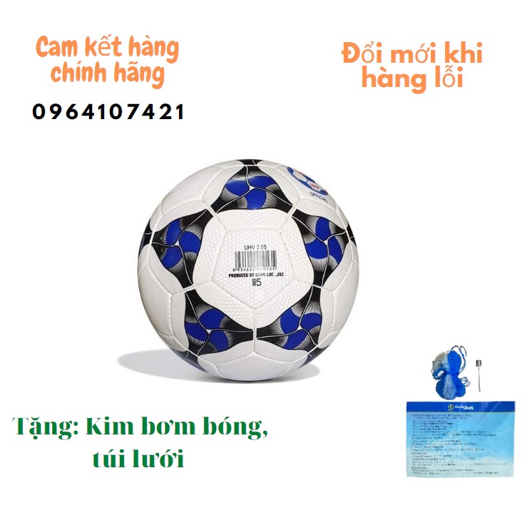 (Chính hãng+Tặng quà) ⚡ quả bóng UHV 205 size 5 Động Lực - duyphongthethao