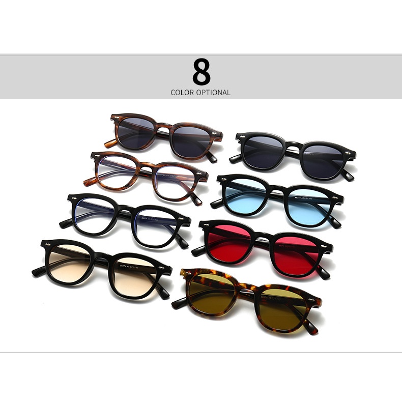 Kính Mát Gọng Tròn Phong Cách Vintage Thời Trang