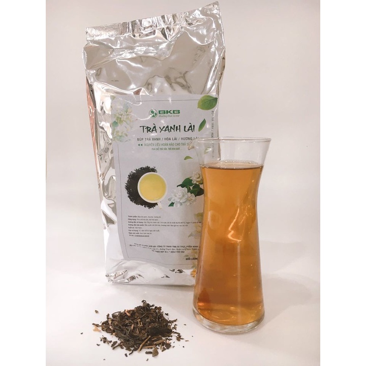 Trà hoa nhài Khô Nguyên Chất BKB Thơm Ngon Gói 500gr - Nguyên liệu pha chế trà sữa, trà chanh