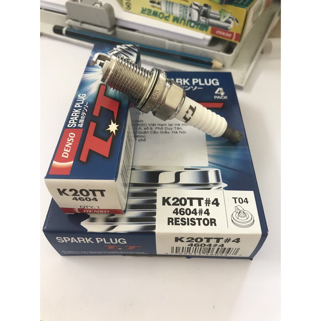 Bugi Denso Titanium chân ngắn mã K20TT cho xe ôtô Camry, Vios , Altis9