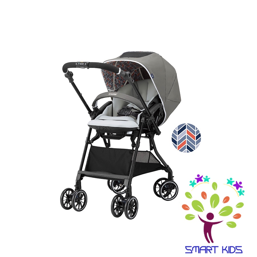 Xe đẩy Combi Sugocal Compact 4 bánh quay tự động