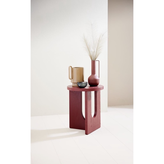 Lọ hoa | JYSK Denno | kim loại | đỏ | DK11xC25cm