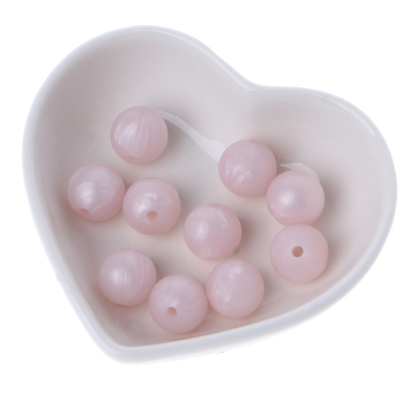 Vòng Tay / Vòng Cổ / Kẹp Núm Vú Giả Bằng Silicone DIY Có Thể Nhai Đ