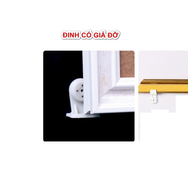 Bộ 10 Đinh Treo Đồ Đóng Tường Không Cẩn Khoan Tiện Lợi