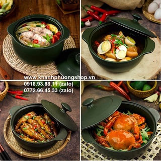 nồi sứ kho cá - nồi sứ