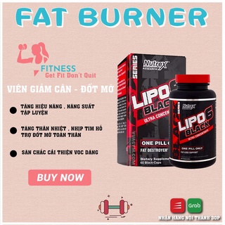 Lipo6 black ultraconcentrate 60 viên - viên giảm cân , đốt mỡ , cải thiện vóc dáng