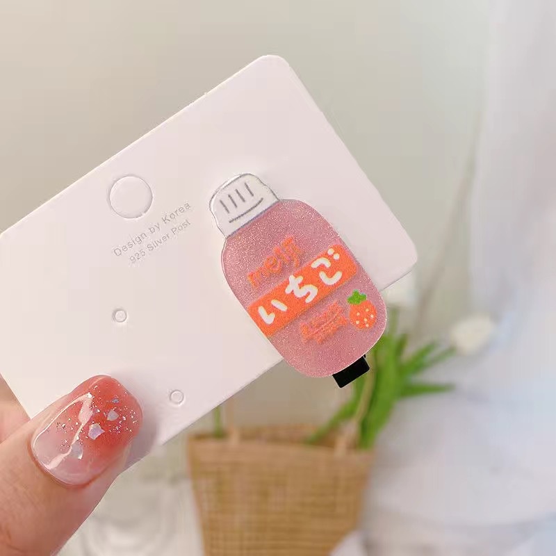 Kẹp Tóc Hình Bình Nước Hoạt Hình Dễ Thương Cho Bé Gái