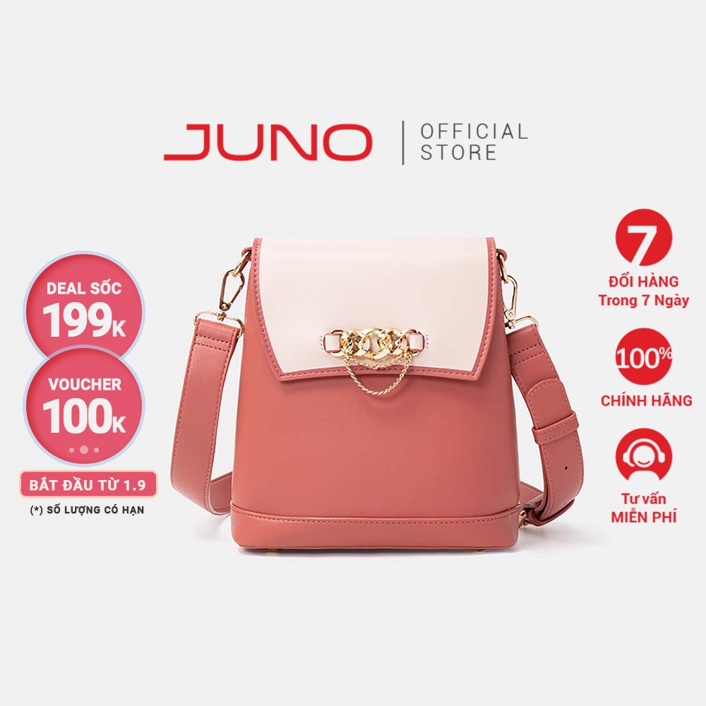 Túi Xách Nữ Thời Trang JUNO Cỡ Trung Pretty Encyclopedist TXT256