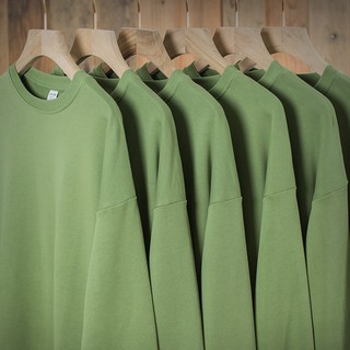 Áo Sweater Basic Chất Nỉ Cotton Cao Cấp - 2 Màu