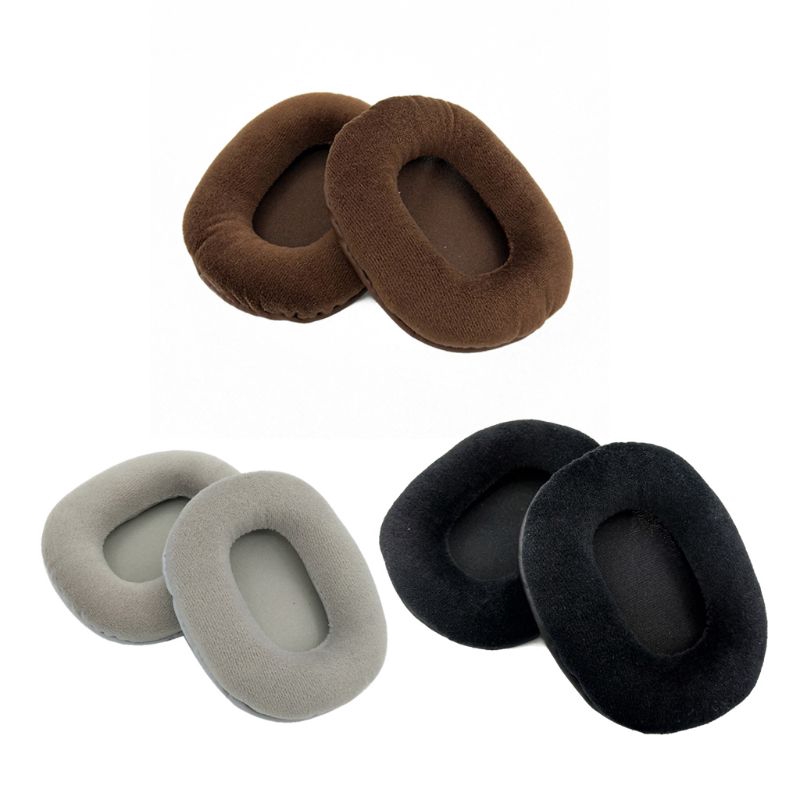 YXA♥ 2Pc Velvet Velour Earpad Earmuff Cushion For for ATH-M50 M50S M50X M40 M40S M40X