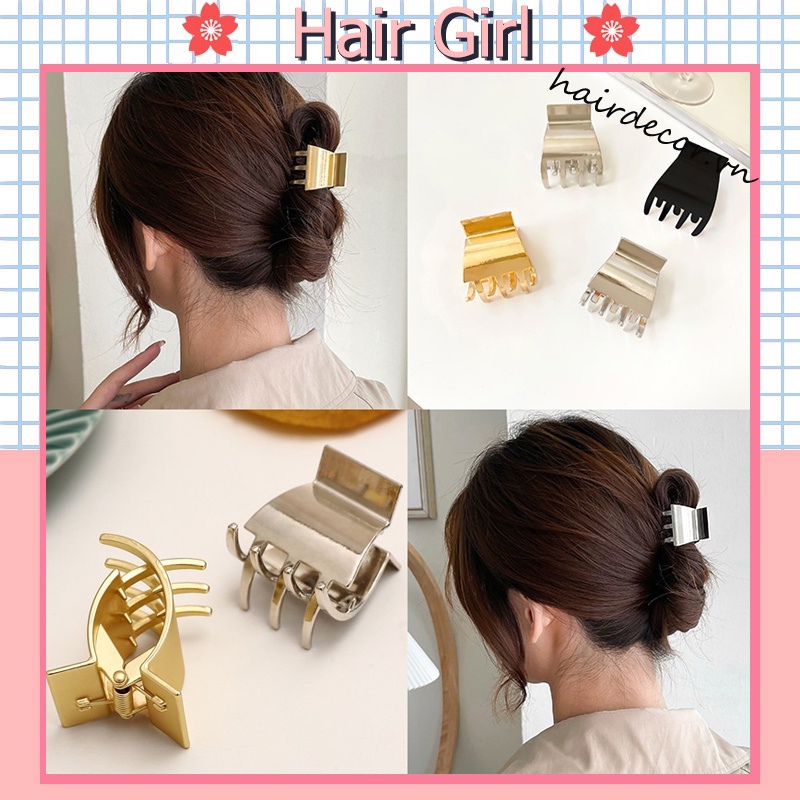 Kẹp tóc nhỏ bằng hợp kim phong cách Hàn Quốc thời trang