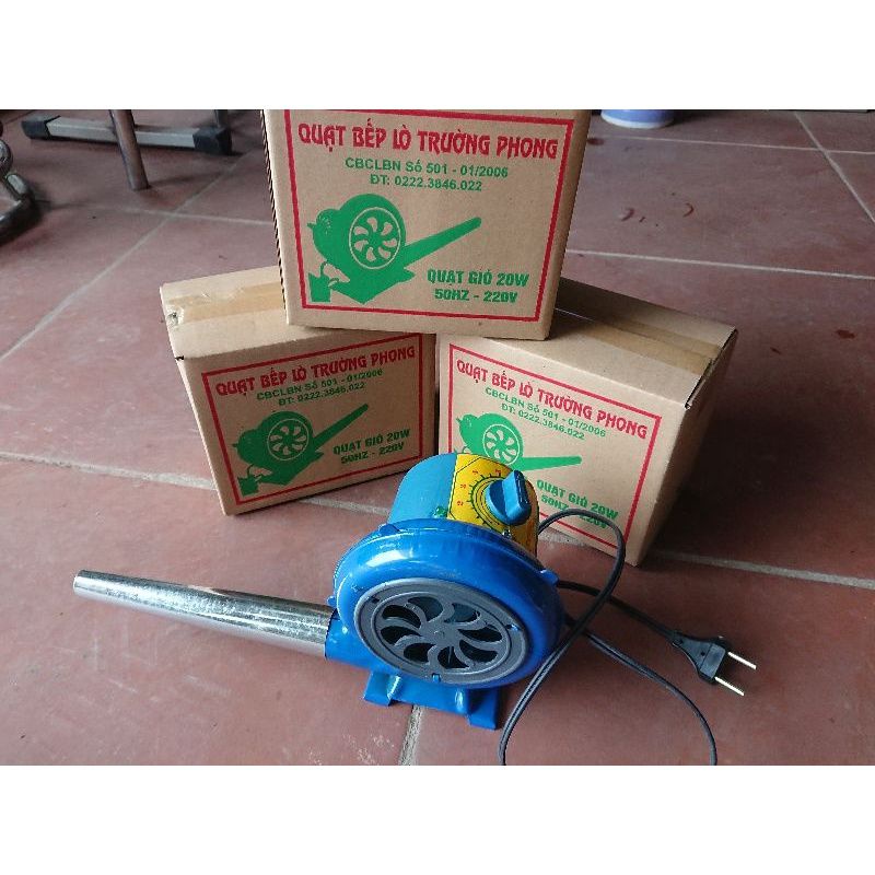 Quạt thổi bếp than motor bằng đồng bền bỉ nướng thịt, nướng chả - Bễ (lò) thổi lửa 20w vỏ bằng kim loại chất lượng cao