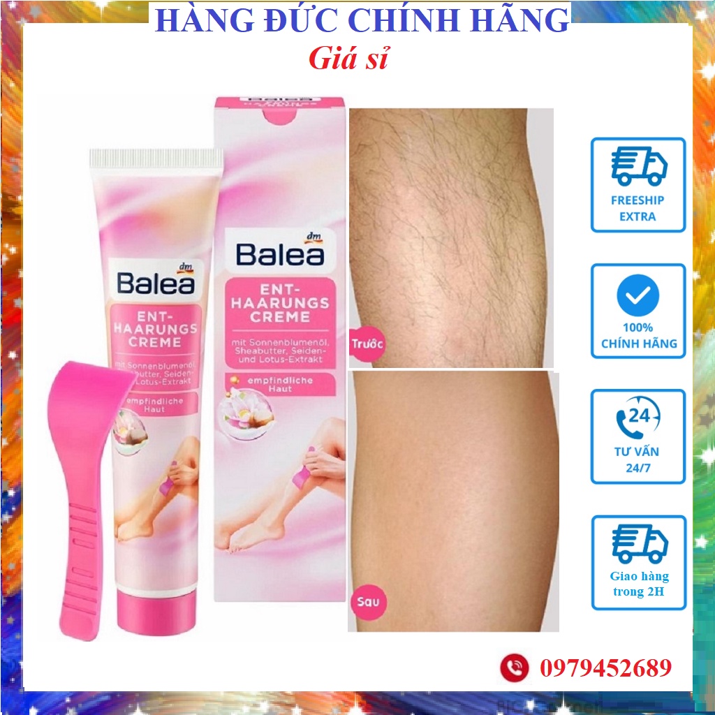 [Nhập Khẩu 100%] Kem tẩy lông balea cho mọi loại da 125ml