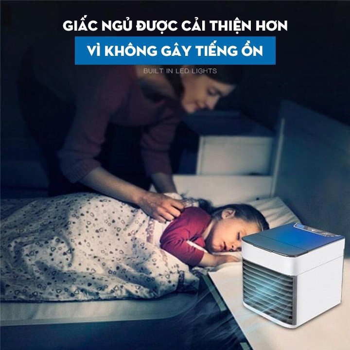 QUẠT NƯỚC ĐÁ MINI ĐỂ BÀN CỰC MÁT