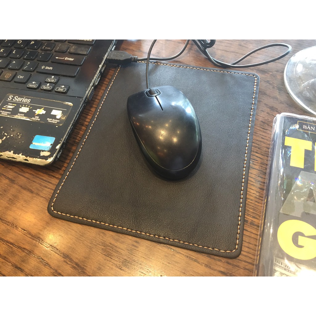 Miếng Lót chuột bằng da ORCO (Leather mousepad)
