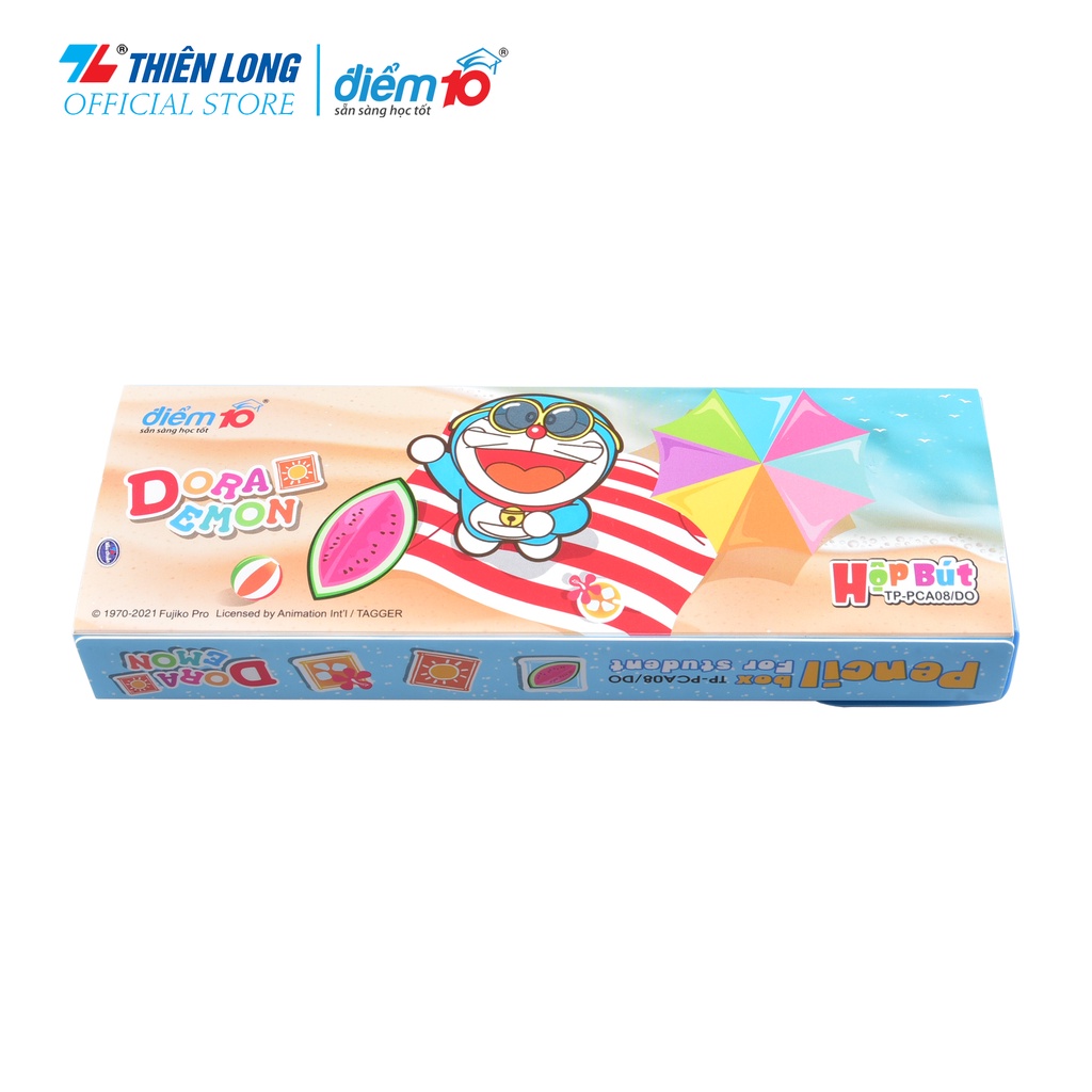 Hộp viết Điểm 10 Doraemon TP-PCA08/DO - Màu ngẫu nhiên