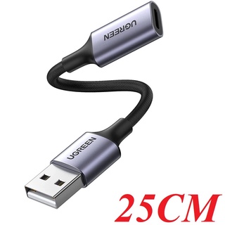 Ugreen 20479 25cm usb 3.0 male to lightning mfi volume control for macbook pc us389