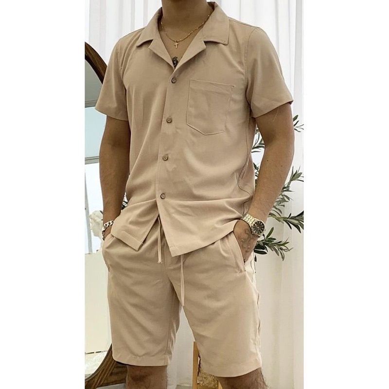 Bộ Thể Thao Nam, chất Cotton siêu xịn, Đồ Bộ Quần Áo mùa hè cộc tay