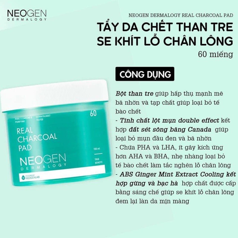 Bông Tẩy Da Chết Neogen Dermalogy Pad