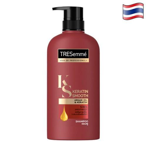 Dầu Gội Tresemme Keratin Smoonth Siêu Thơm Mềm Mượt Chai Đỏ 450ml Thái Lan