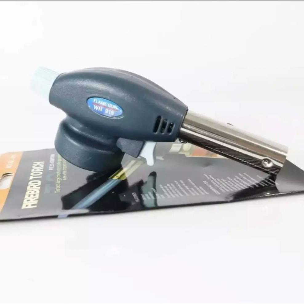 Đèn Khò Ga mini 915 tự động mồi Gas thông minh cho nấu nướng, đi cắm trại...