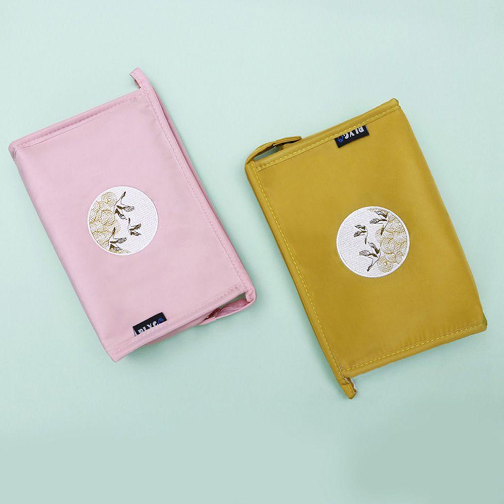 Túi Đựng Mỹ Phẩm Thêu Họa Tiết Đơn Giản Chống Thấm Nước MIHAN1 Ốp