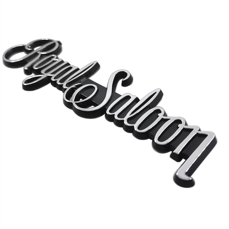 1 Miếng Dán Logo SALOON Hoàng Gia ABS Thay Thế Cho Nắp Cốp Xe Hơi TOYOTA ROYAL SALOON