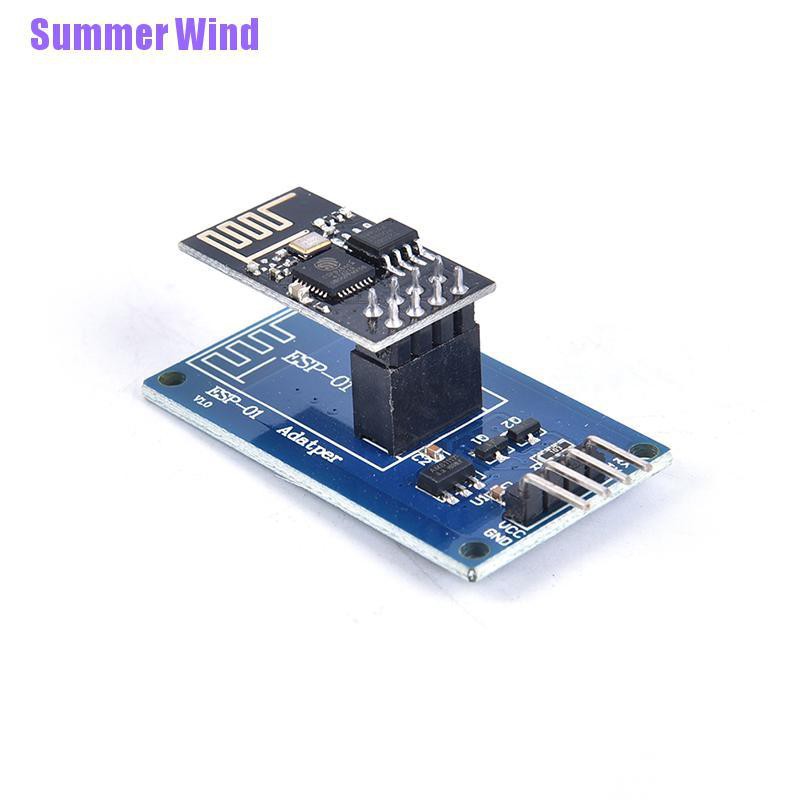 Summer Wind❥Esp8266 Esp-01 Serial Wifi Wireless Adapter Module 3.3V 5V For Arduino Esp-01
