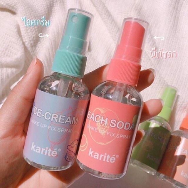 Xịt khóa trang điểm karite hương trái cây | BigBuy360 - bigbuy360.vn
