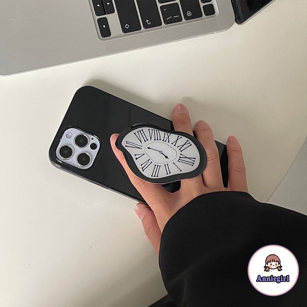 Ốp Điện Thoại TPU Mềm Bóng Sang Trọng Cổ Điển Chống Sốc Có Giá Đỡ Và Dây Đeo Cho IPhone 14 13 12 11 Pro Max