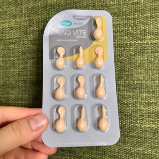 Vỉ 10 viên serum vitamin E dưỡng trắng da hoàn hảo