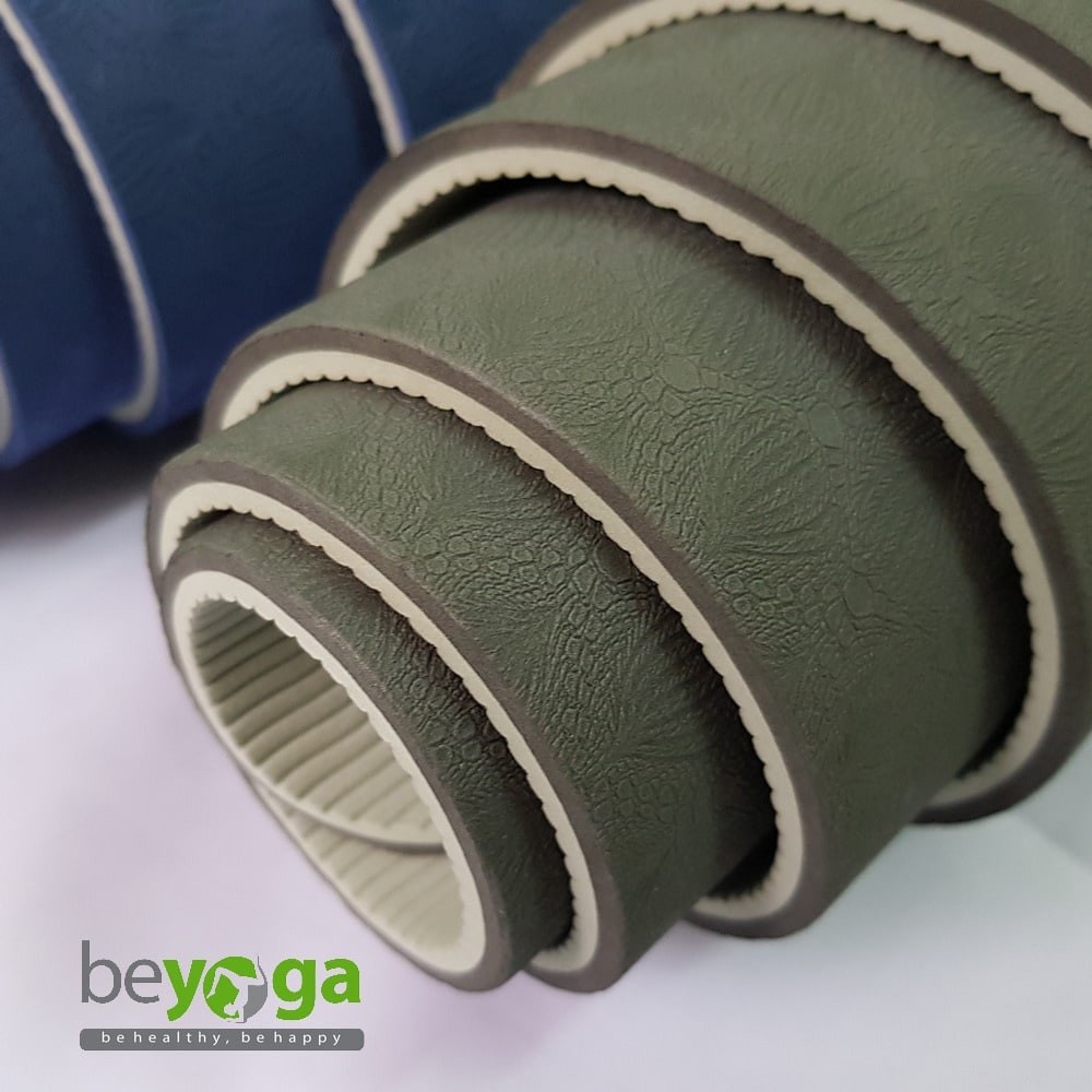 Thảm yoga định tuyến beYoga ( ibox để chọn màu) - Tặng 1 dây thảm thời trang cùng màu | BigBuy360 - bigbuy360.vn