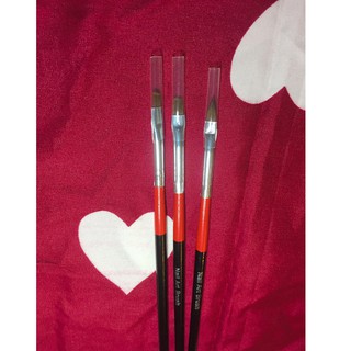 bộ 3 cây cọ bản đỏ đen