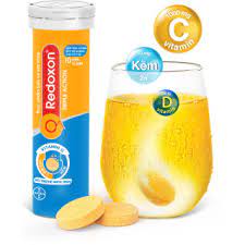 TUÝP 10 viên sủi bổ sung Vitamin C và Zinc Redoxon Tripble Action REDOXON REDOCXOL REDOCXON