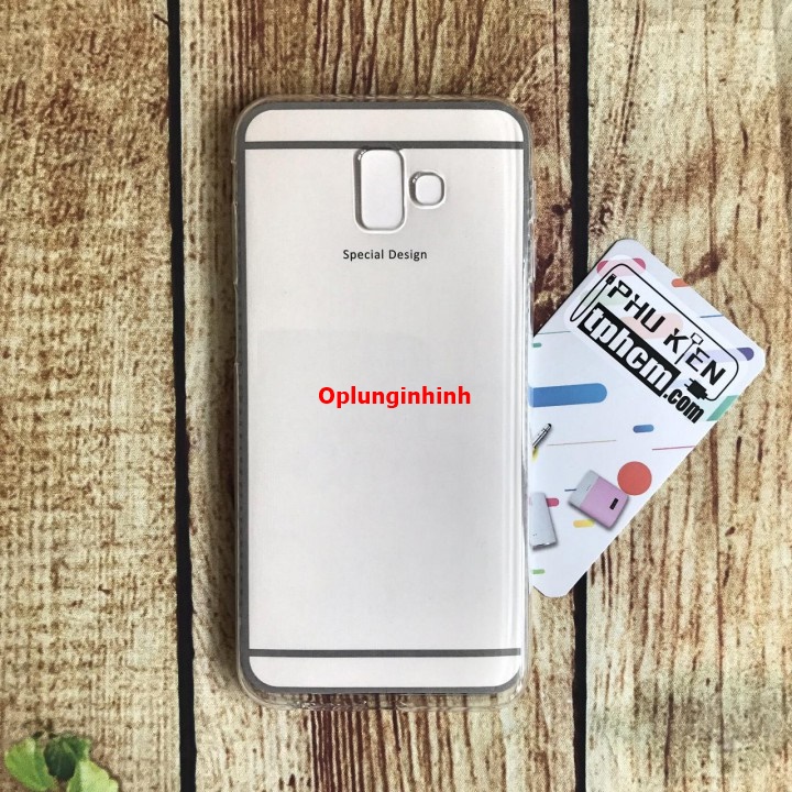 Ốp Lưng Samsung J6 Plus Dẻo Trong Suốt Siêu Mỏng Chất Lượng Cao Giá Siêu Rẻ