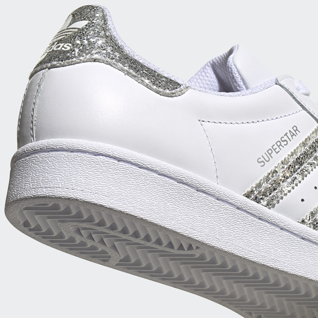 [CHÍNH HÃNG] Giày Sneaker Thể Thao Nữ Adidas Superstar Cloud White/Silver Metallic