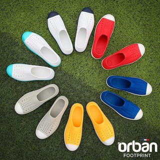 [Tặng sticker + túi vải] Giày nhựa Urban, giày lười nam nữ, giày đi mưa đi biển