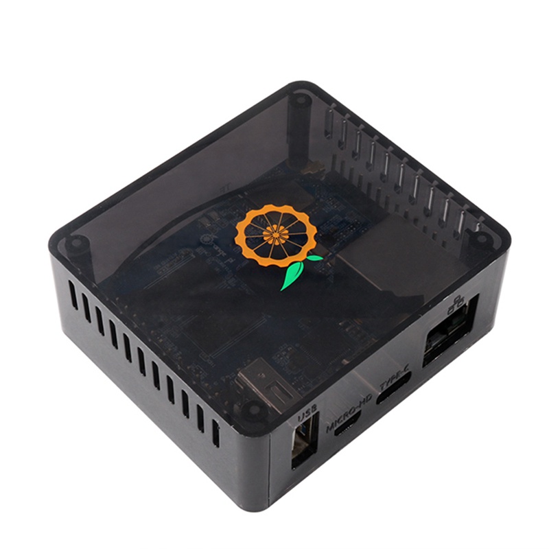 Bảng Mạch Phát Triển Orange Pi Zero 2 ABS Màu Đen