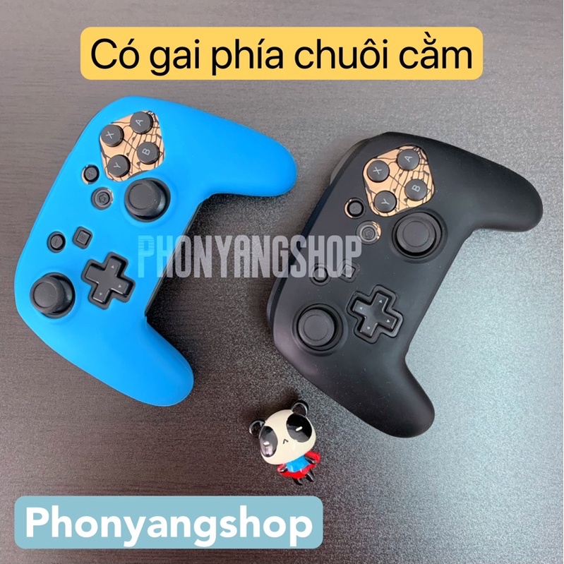Vỏ bọc bảo vệ tay cầm game Switch - Đen Xanh
