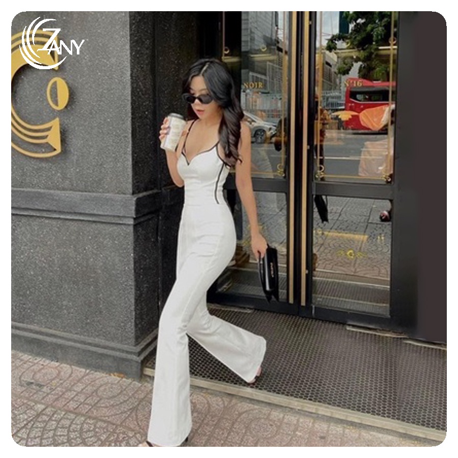 Sét Áo Ống 2Dây Kèm Quần Ống Loe Siêu Sang