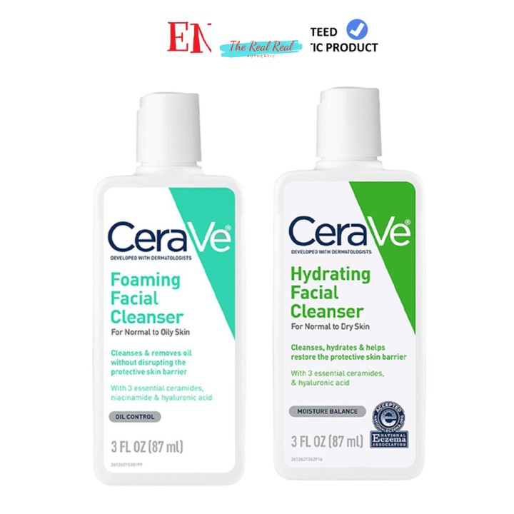 [Mã giảm giá mỹ phẩm chính hãng] Sữa rửa mặt CeraVe 3oz