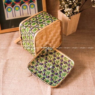 Làn tre đan đựng đồ - Trang trí decor