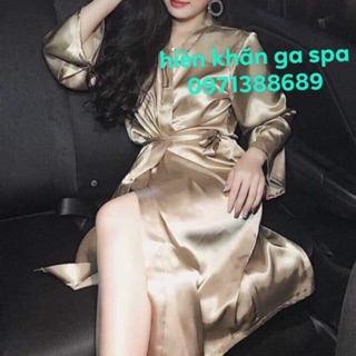 Áo choàng phi lụa