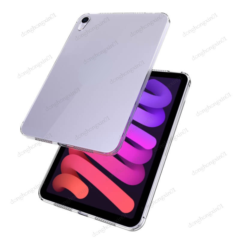 Ốp Máy Tính Bảng Silicon Trong Suốt Siêu Mỏng Chống Sốc Cho iPad Mini 6 Mini6 2021 Mini 5 1 2 3