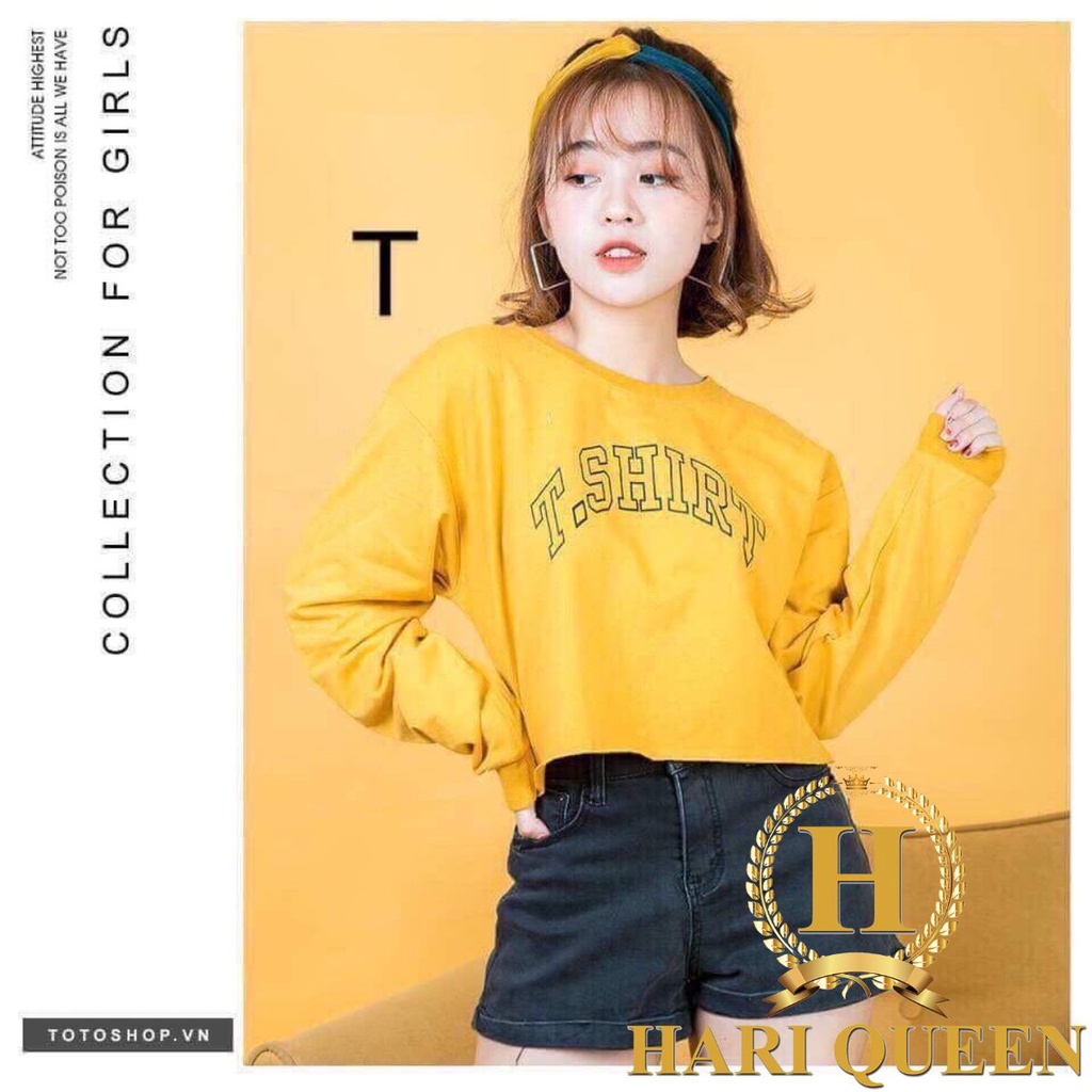 Áo croptop T.SHIRT CHU1010