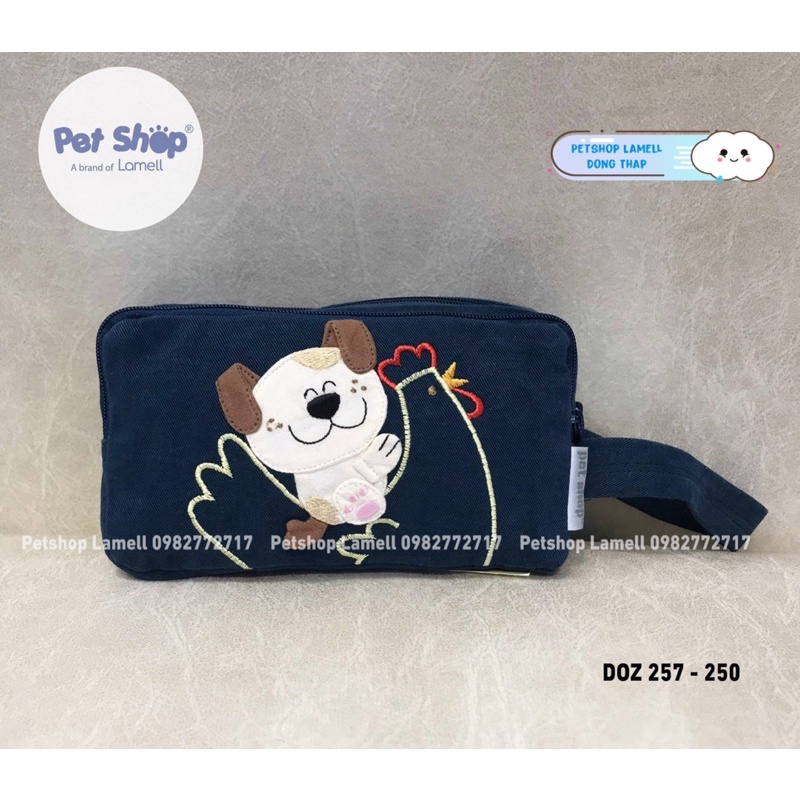 Bóp ví cầm tay nhiều ngăn PETSHOP chứa điện thoại, vật dụng - DOZ 257 Ảnh Thật