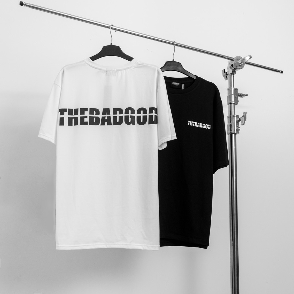 Áo thun tay lỡ The Bad God Dash Tee gạch ngang