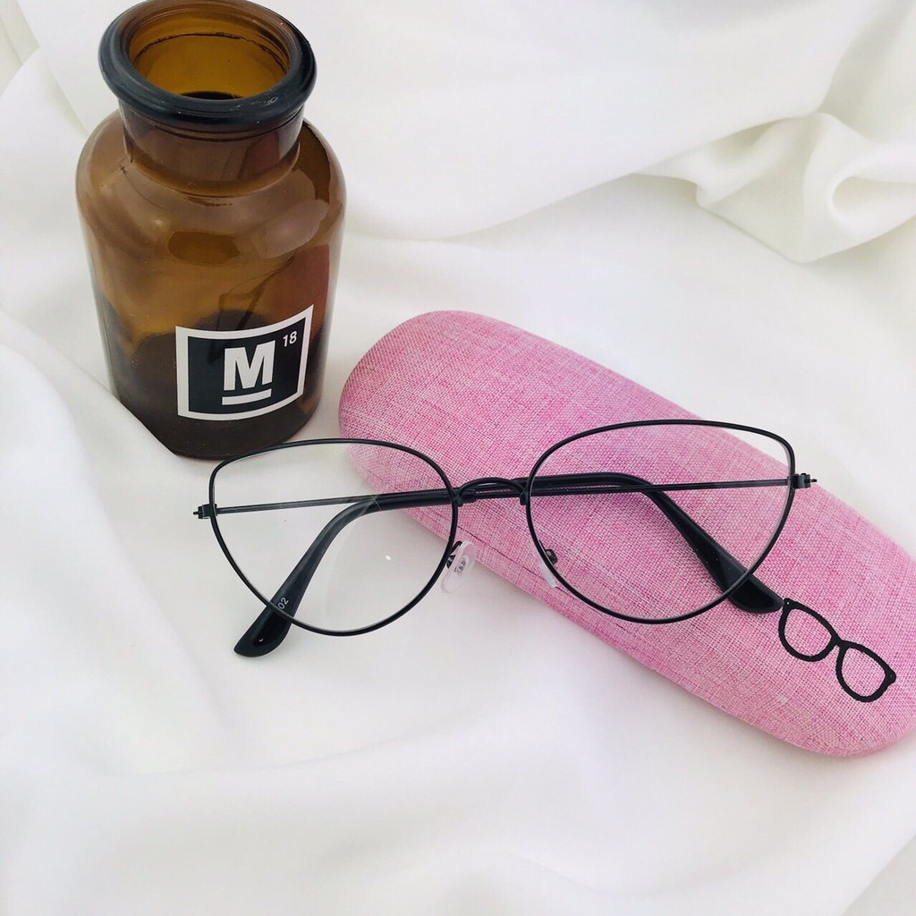 Mắt kính giả cận ngố giọt nước siêu xinh?FREESHIP💖gọng kính mát nam nữ A45 thời trang AH177 | BigBuy360 - bigbuy360.vn