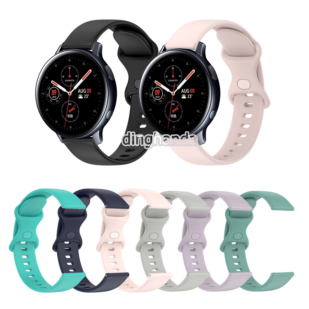 Dây Đeo Silicone Thể Thao Cho Đồng Hồ Thông Minh Samsung Galaxy Watch Active 2