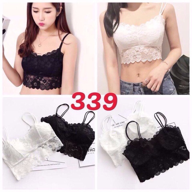 áo bra 2 dây katun siêu xinh free size